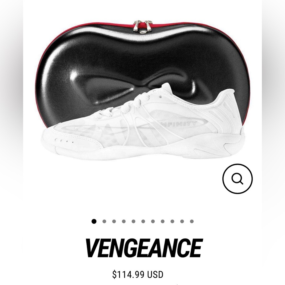Nfinity VENGEANCE style cheer shoes